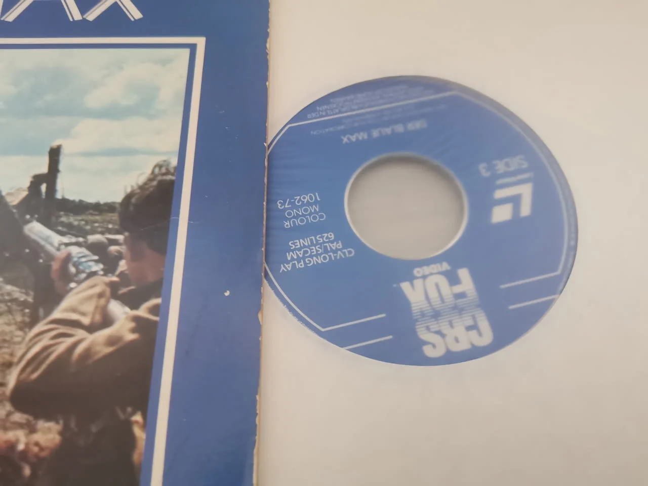 THE BLUE MAX Laserdisc LD — снимка 5