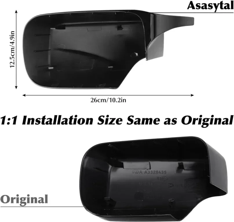 Капаци за огледала за обратно виждане Asasytal за BMW, 1 чифт — снимка 3