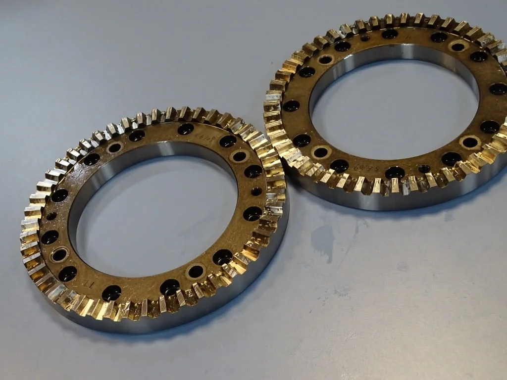 Хиртов съединител за център/фреза Ocuma hirth coupling Ф210 — снимка 4