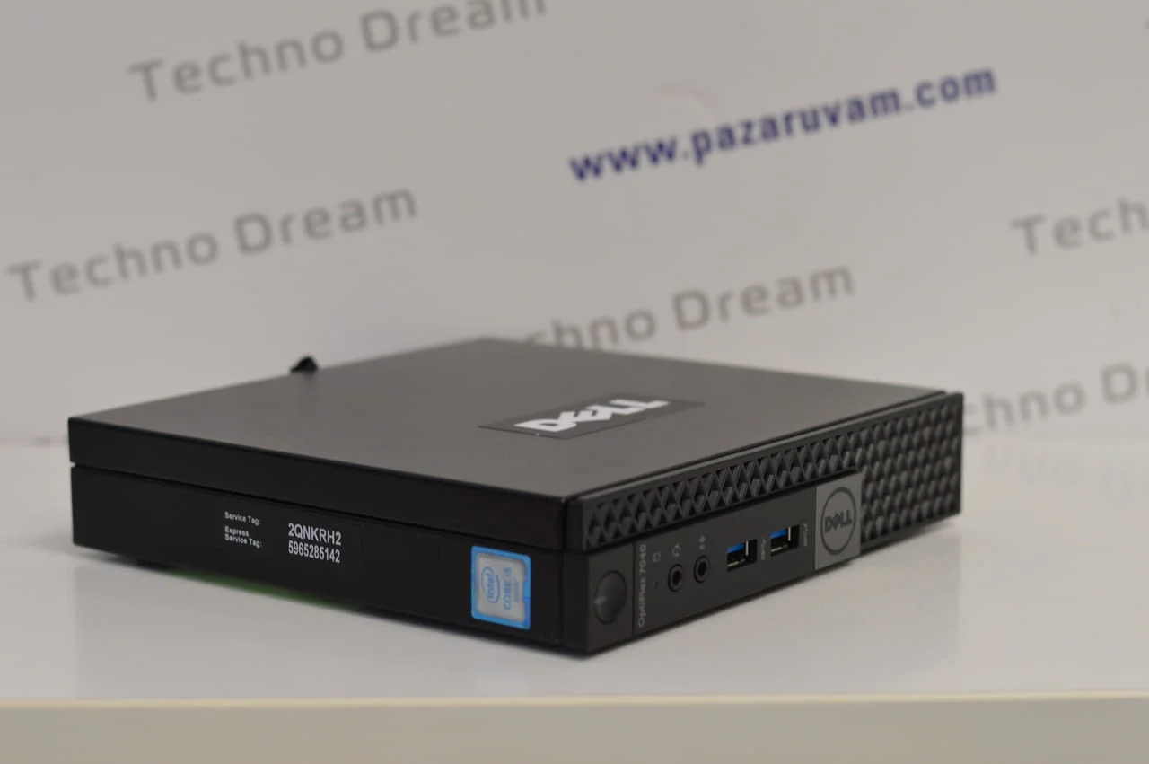 Dell Optoplex 7040 - Micro - Intel Core i5-6600T / 8GB RAM / 128GB SSD / 12 месеца гаранция! — снимка 4