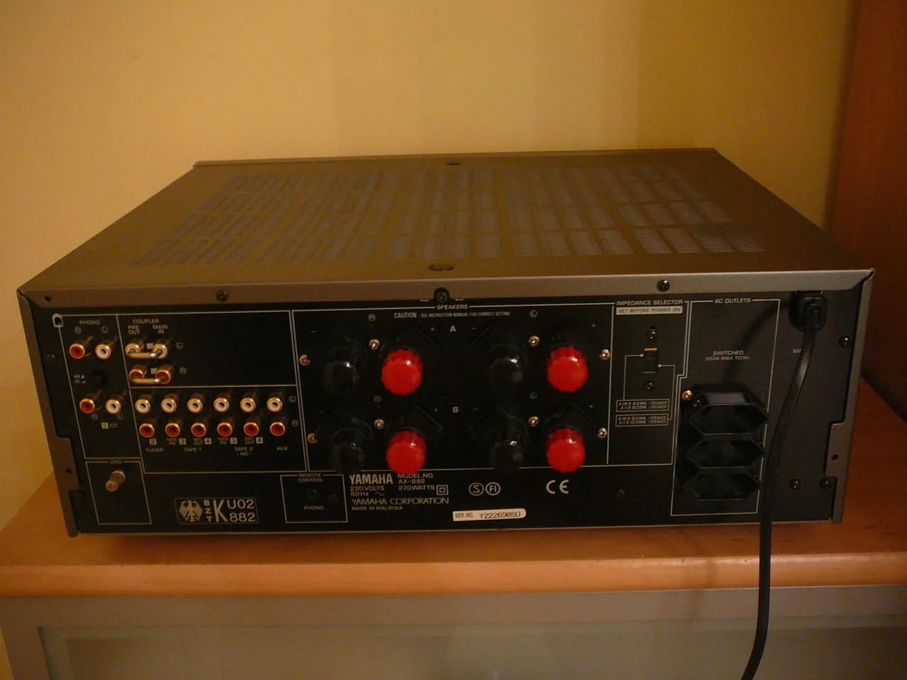 Yamaha ax-892 — снимка 6