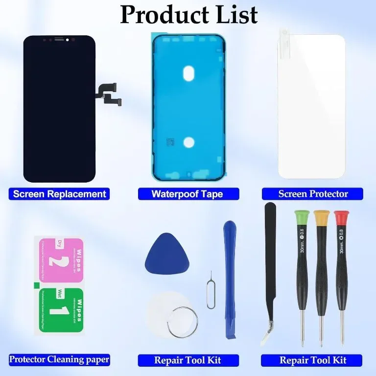 JQYDZH за iPhone 14, LCD 6,1“ HD дисплей,A2882 A2649 A2881 A2884 A2883 — снимка 7