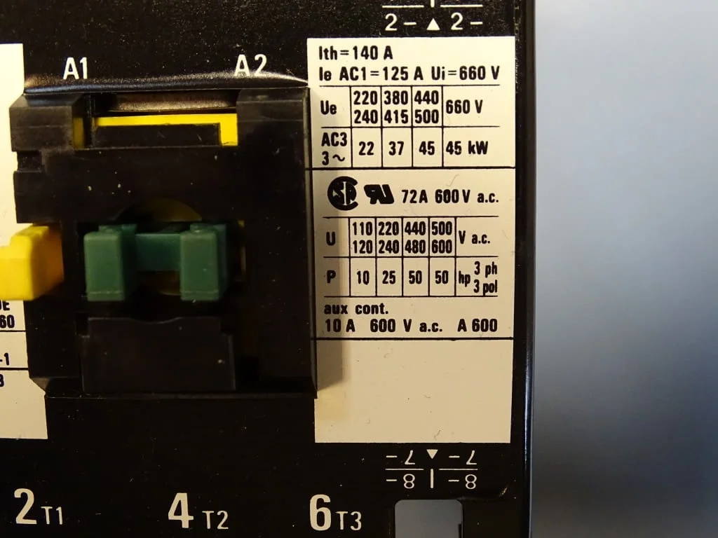 Контактор BBC Petercem B72-30-11 contactor 75A 220V — снимка 4