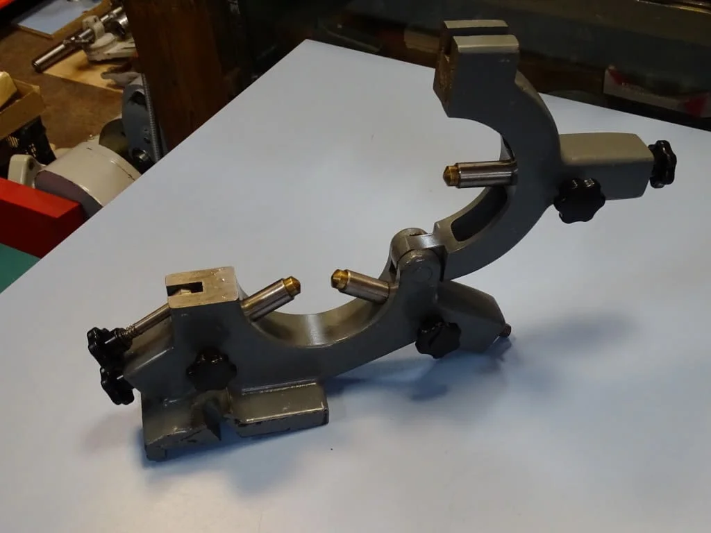 Неподвижен люнет за шлайф Ocuma и др. Ф125mm — снимка 7