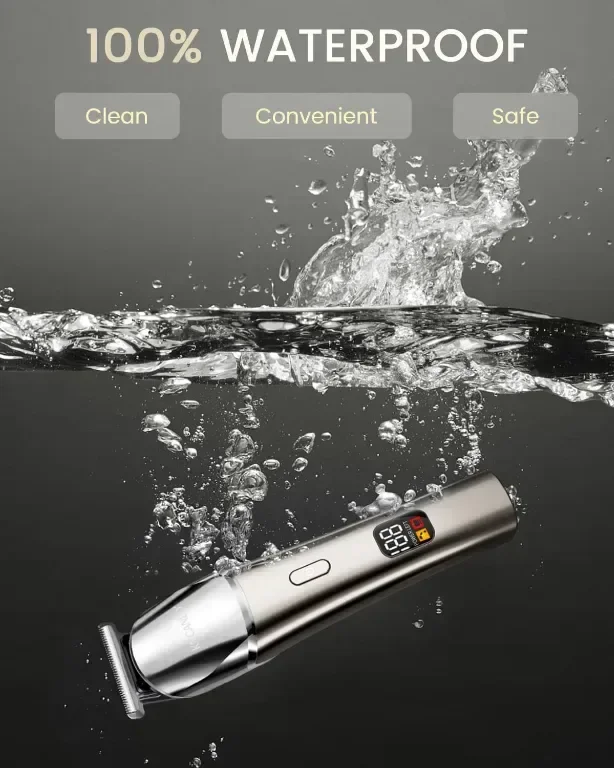 KNCANEO Машинка за подстригване за мъже, 11 в 1 с USB тип C, акумулаторна — снимка 6