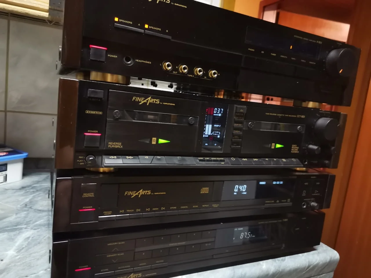 Grundig Fine Arts A-903, T-903, CD-9000, CCT-903 — снимка 2