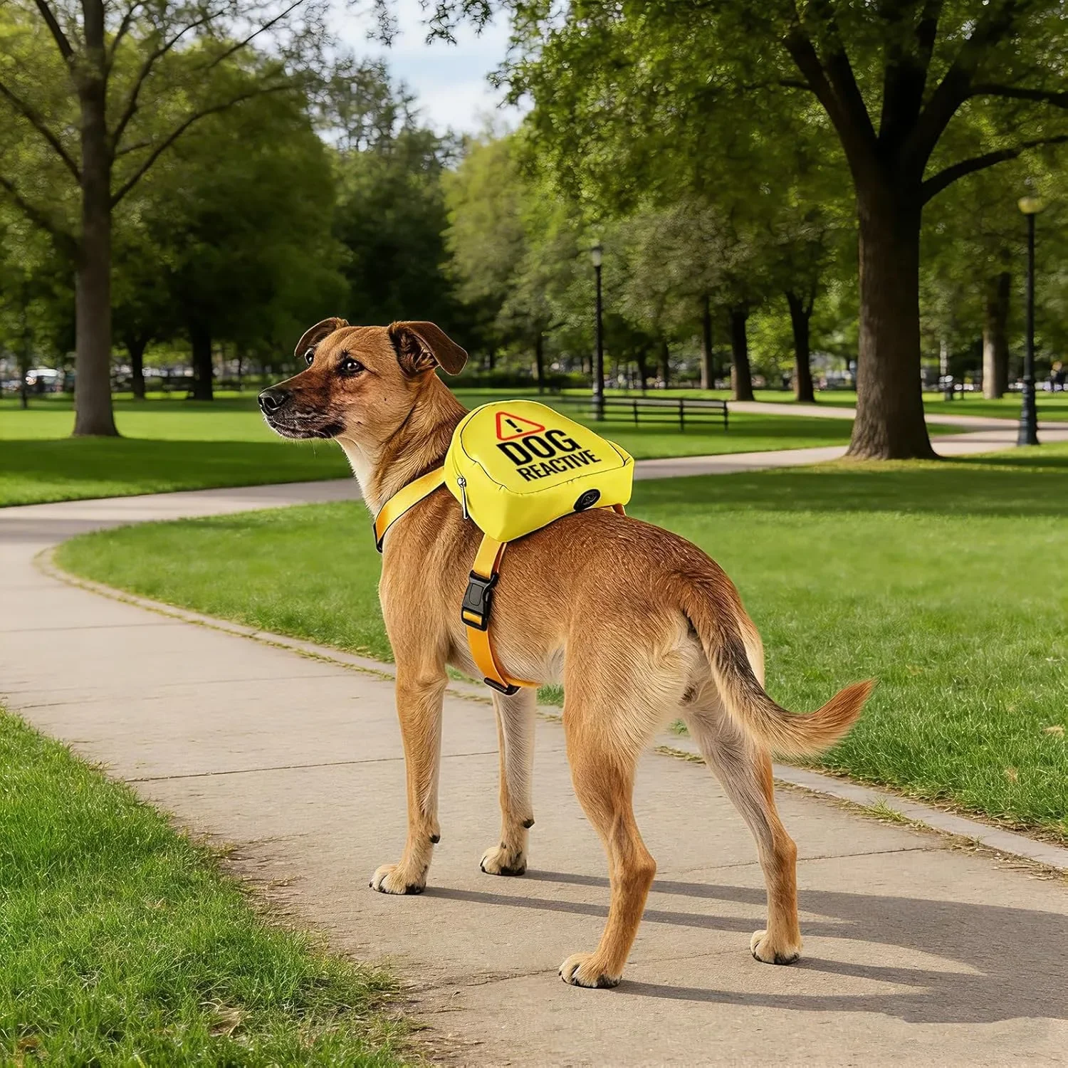 Раница за кучета Reactive „DOG REACTIVE“ – чанта за пътуване и разходка с катинар/колан — снимка 7