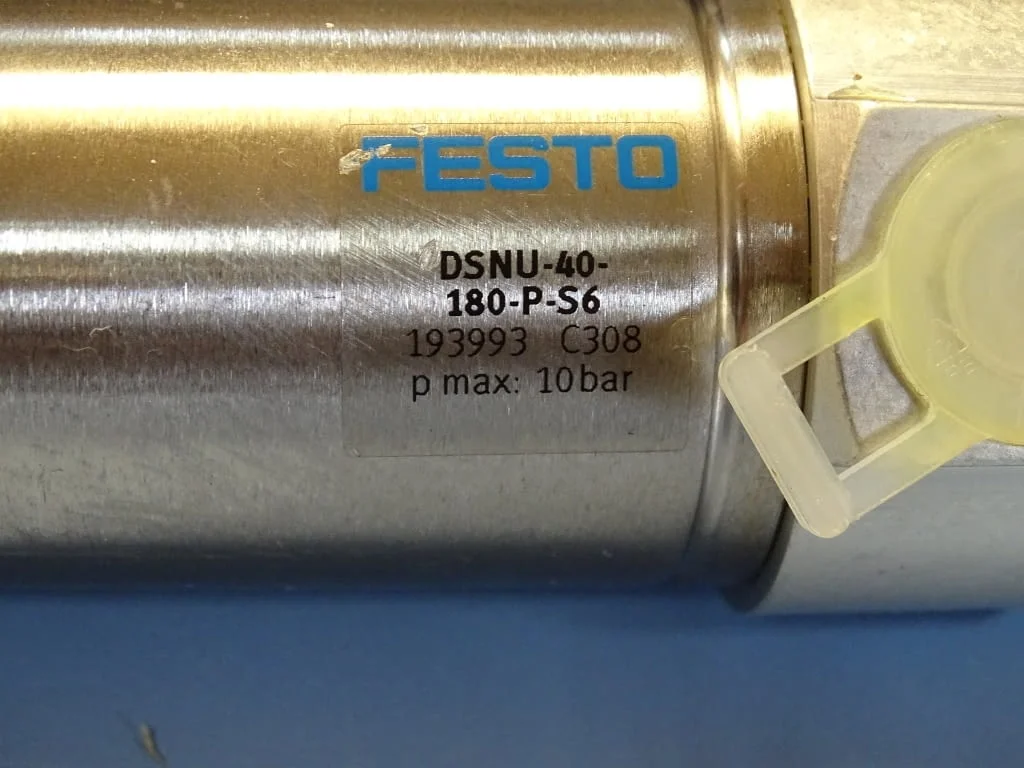 Пневматичен цилиндър Festo DSNU-40-180-P-S6 pneumatic round cylinder — снимка 2
