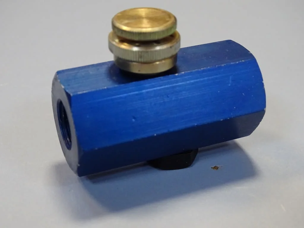Вентил за контрол на потока Festo GR-1/4 Flow Control Valve 0-10Bar — снимка 3