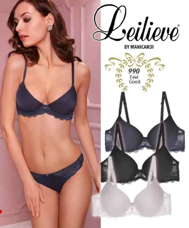 Leilieve 70B, 75B, 80B, 85B, 70C, 75C, 80C, 85C черни, телесни, бели, сини сутиени +1 РАЗМЕР гел подплънки