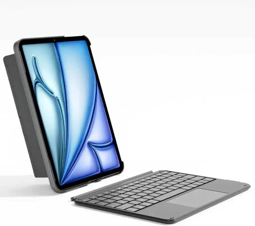 Калъф с клавиатура Inateck iPad 10th Gen 2022 10,9 инча, iPad Air 6 2024 11 инча/Air 5/4 Gen — снимка 8