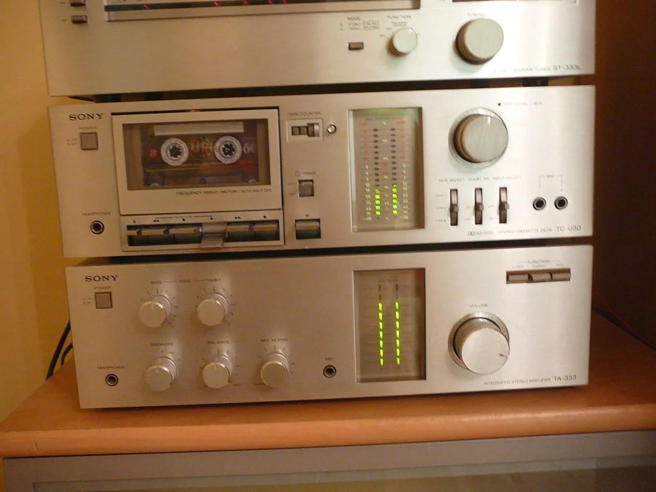 Sony ta-333 i tc-u30 i st-333l — снимка 7