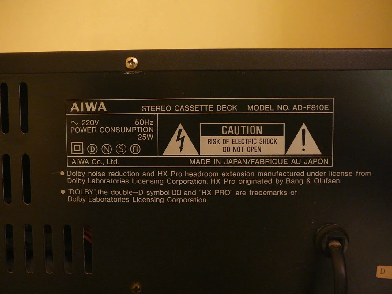 Aiwa ad-f810e/2 — снимка 7