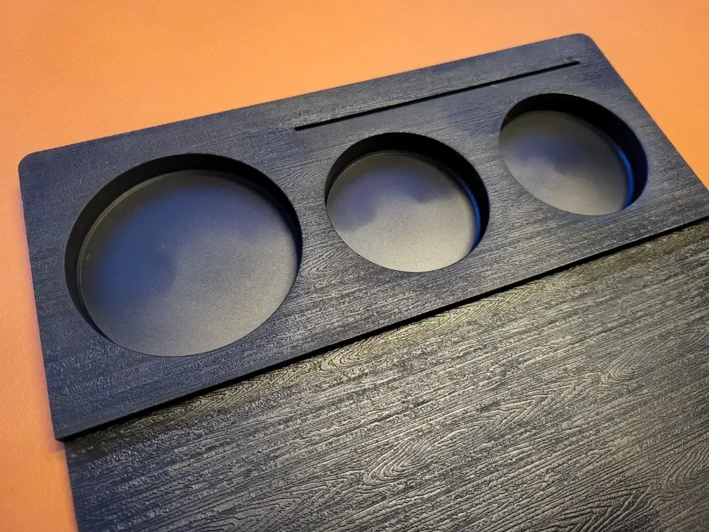 Normcore Espresso Tamping Station V3, Силиконова подложка за набиване на кафе, черна — снимка 5