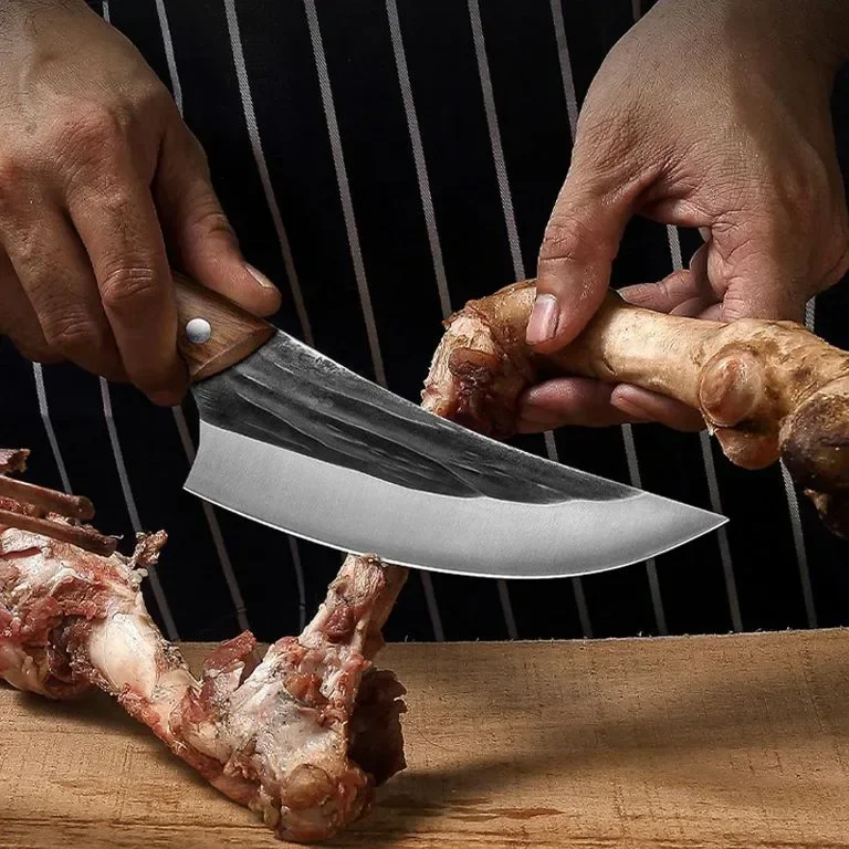 Fubinaty Chef's Knife 6-инчов кухненски нож Ръчно изработен кован нож за обезкостяване — снимка 6