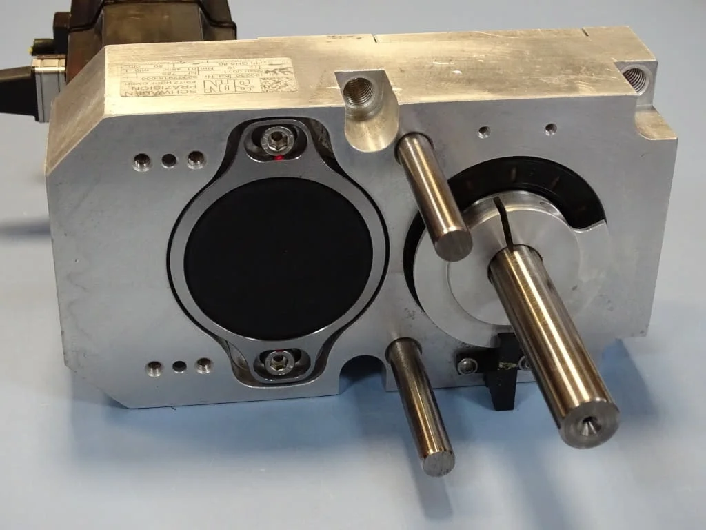 Мотор редуктор MITSUBISHI HC-MFS43-S13 AC servo motor SPN worm gear box — снимка 8