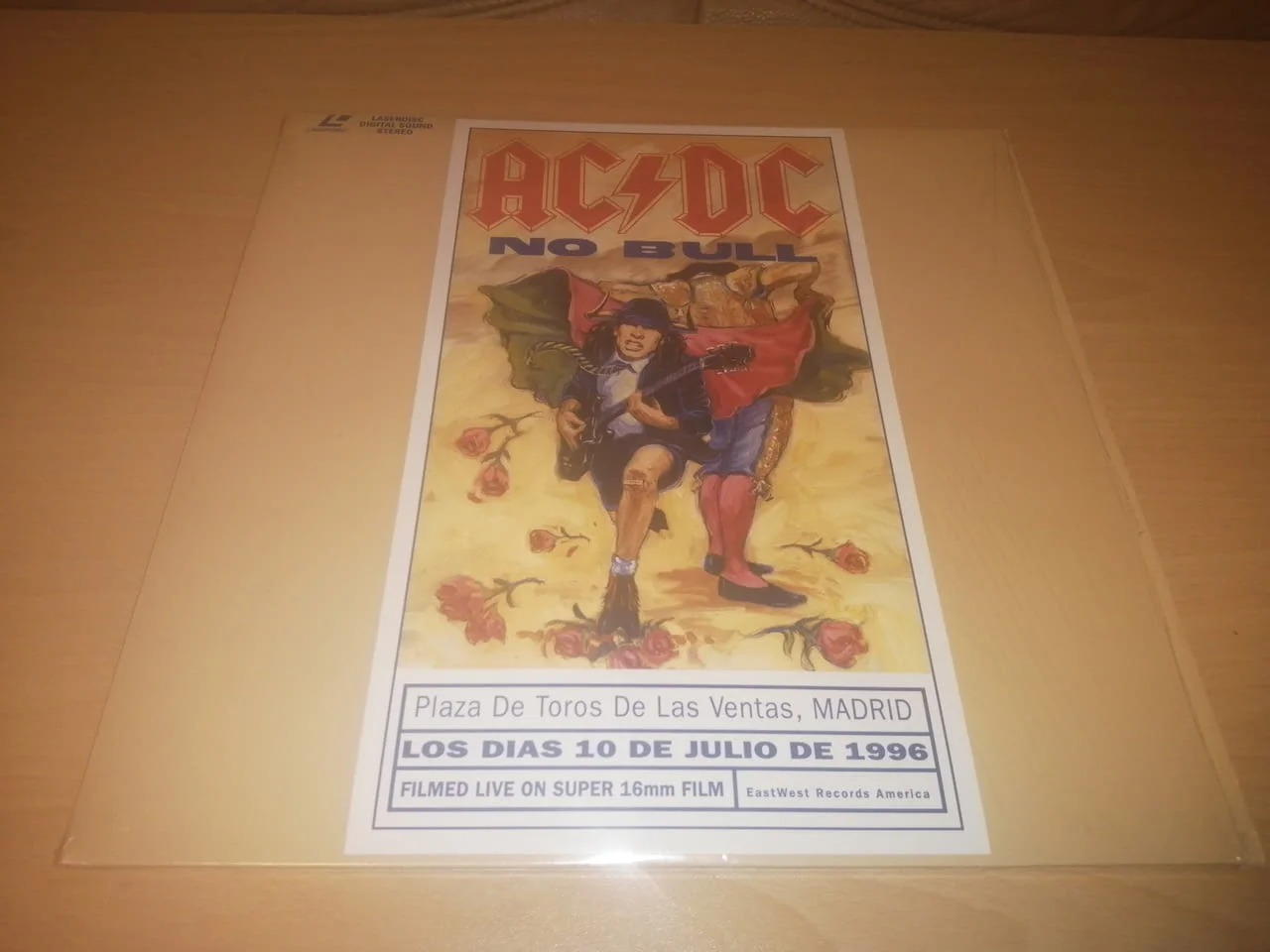 AC DC NO BULL Laserdisc