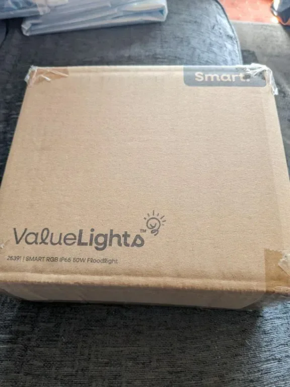 ValueLights Smart Outdoor Floodlight 50W, RGB прожектор с промяна на цвета, IP65 — снимка 5