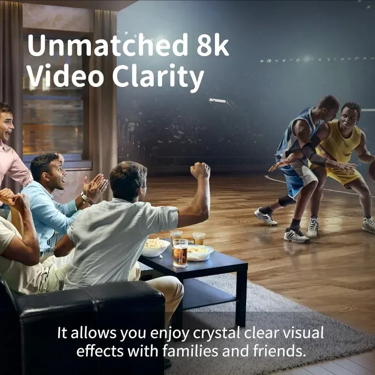 HDMI превключвател 4 порта 8K 60Hz HDMI превключвател 4 входа - 1 изход — снимка 2