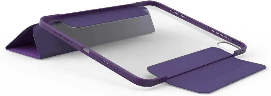 OtterBox Symmetry Folio Case за iPad Pro 11" (2024), удароустойчив, устойчив на изпускане, лилав — снимка 5