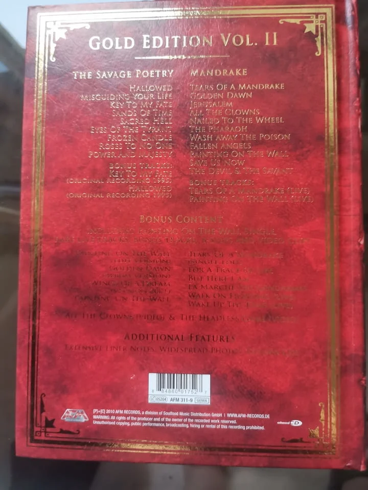 Edguy Gold Edition Vol.2 set) (CD) Gold Box Set — снимка 5