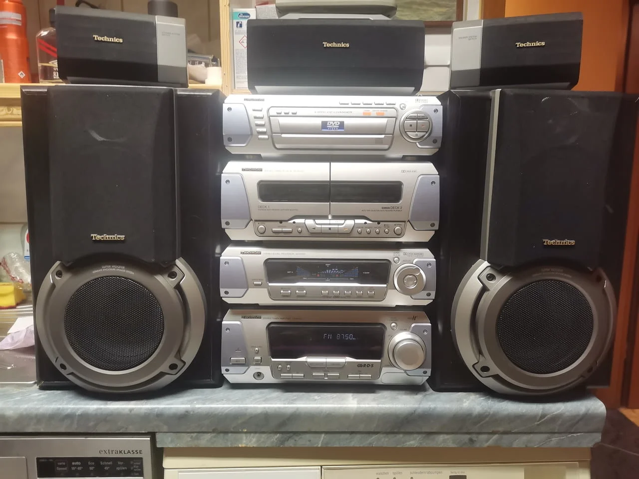 Technics Separate Stack Hifi Anlage. SH-DV250 , SA-DV250 SL-DV250 RS-DV250 — снимка 8
