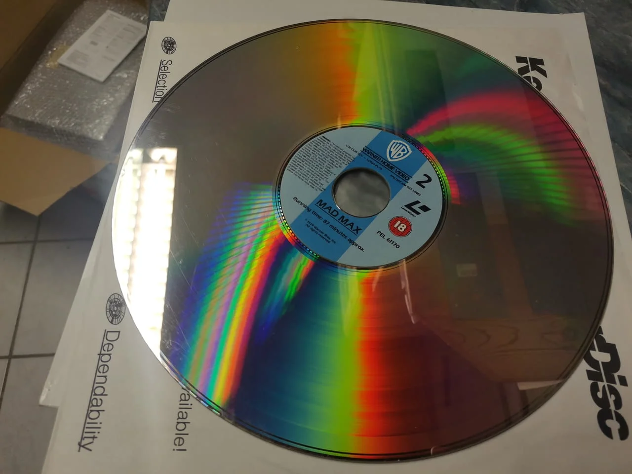 Mad Max 1 Laserdisc - Mel Gibson — снимка 3