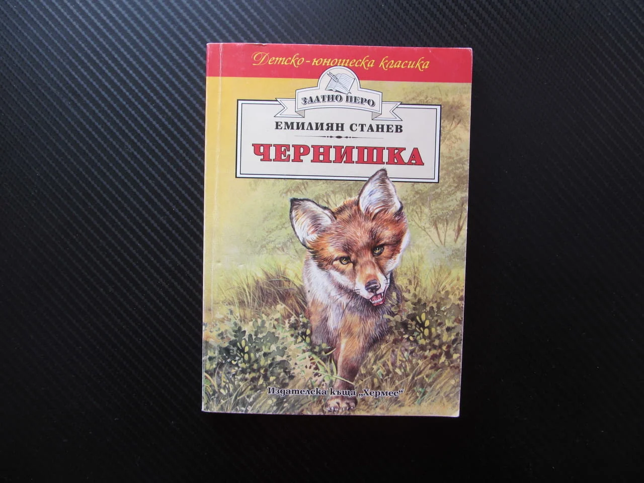 Чернишка Емилиян Станев лисица живот в гората хралупа малко лисиче животни горски свобода отглеждане