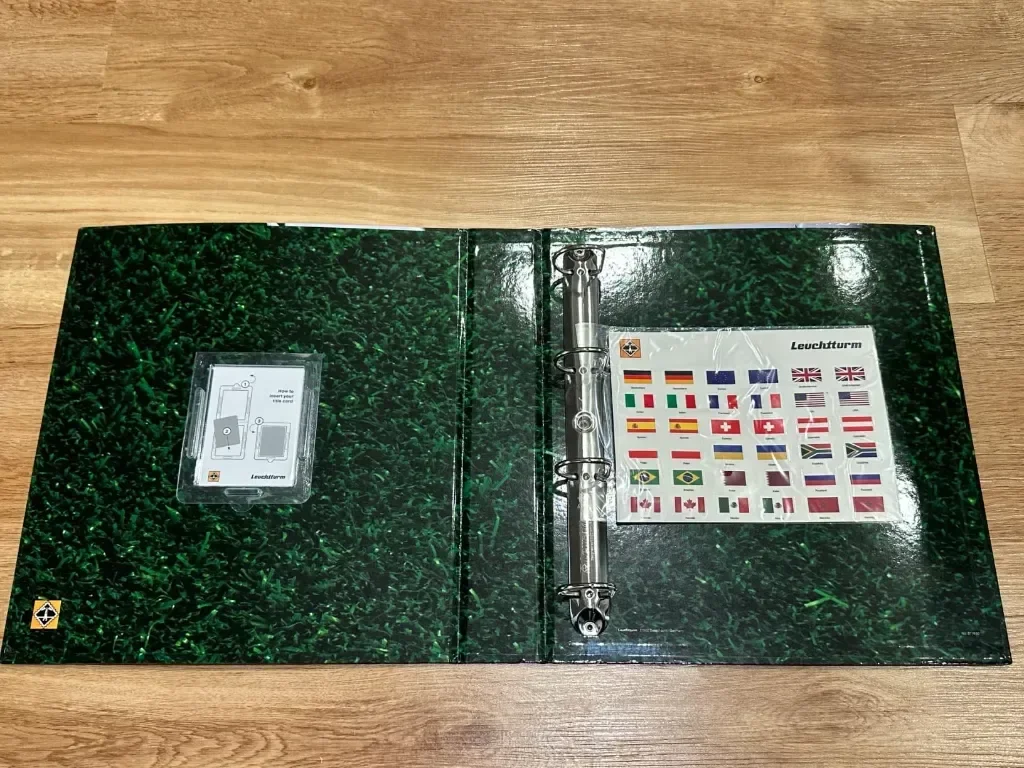 Leuchtturm 372280 албум с футболни карти Pro Franz - за до 315 карти — снимка 5