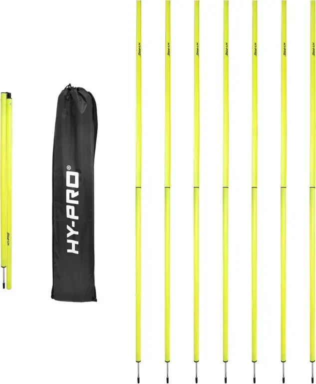 Hy-Pro Agility тренировъчна щека - сгъваема, 8 броя с шип, чанта за носене