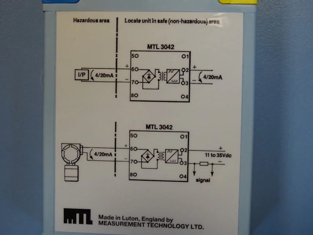 Реле MTL 3042 dc isolator 4/20mA MTL 3000 series 50mA — снимка 3