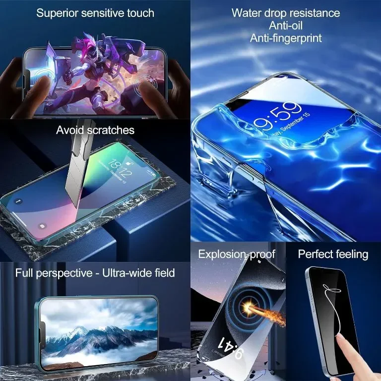 JQYDZH за iPhone 14, LCD 6,1“ HD дисплей,A2882 A2649 A2881 A2884 A2883 — снимка 5