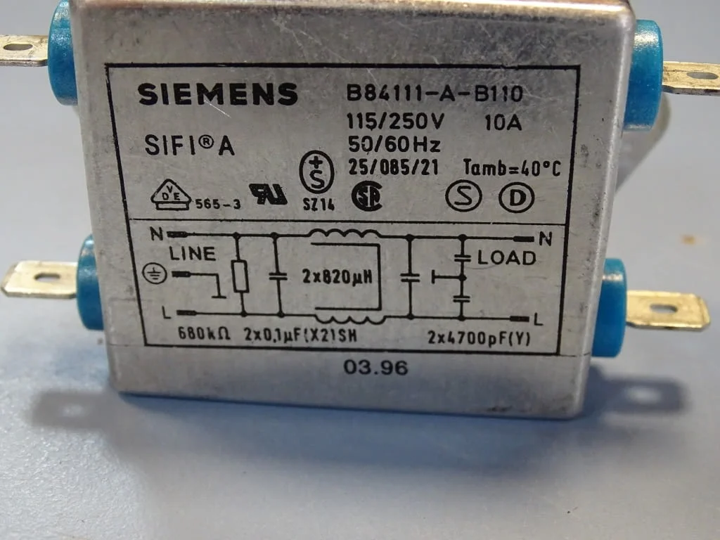 Захранващ филтър Siemens SIFI B84111-A-B110 power filter — снимка 6