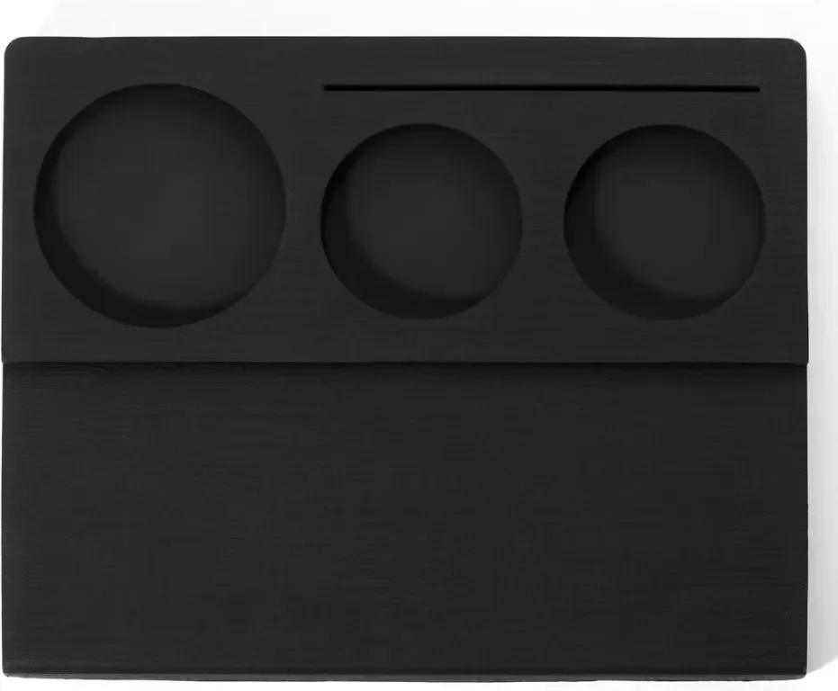 Normcore Espresso Tamping Station V3, Силиконова подложка за набиване на кафе, черна — снимка 2