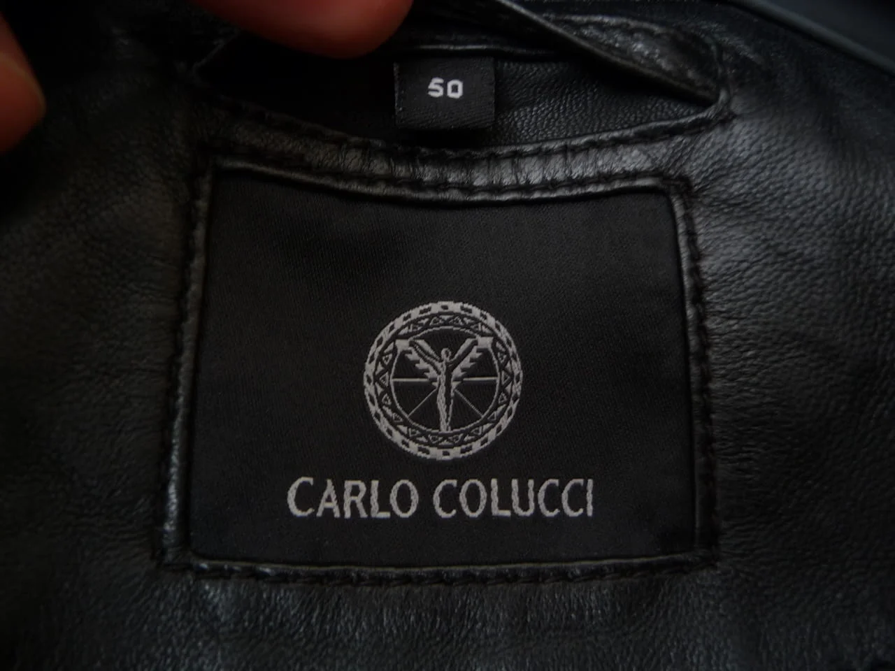 Кожено яке Carlo Colucci — снимка 8