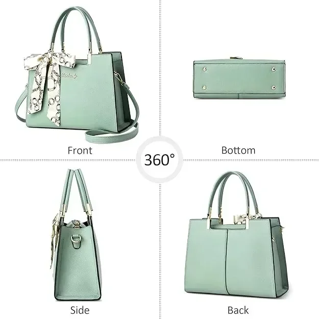 Дамска чанта DORRISO Tote Bag Лека ръчна чанта с каишка, розова — снимка 3