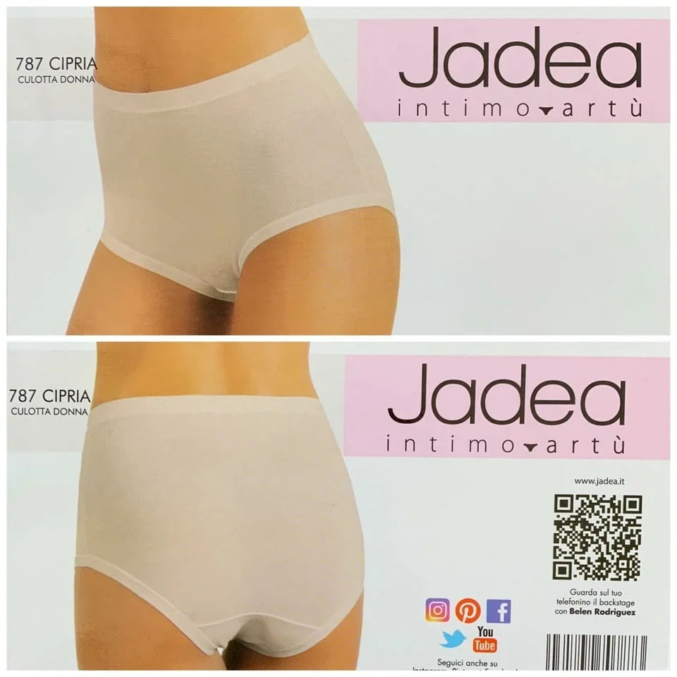 Jadea M, L, XL, 2XL, 3XL, 4XL, 5XL, 6XL черни, телесни, бели памучни бикини големи размери бельо Жадея