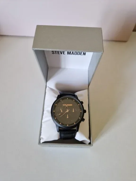 Мъжки часовник Steve Madden с каишка — снимка 5