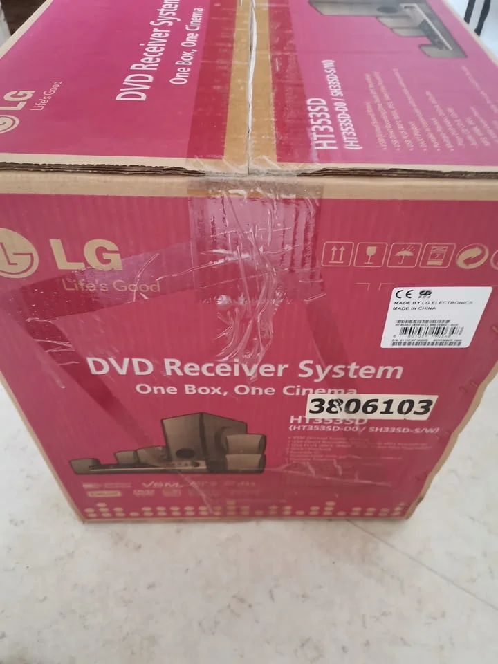 LG HT353SD 5.1 ch DVD Home Cinema System