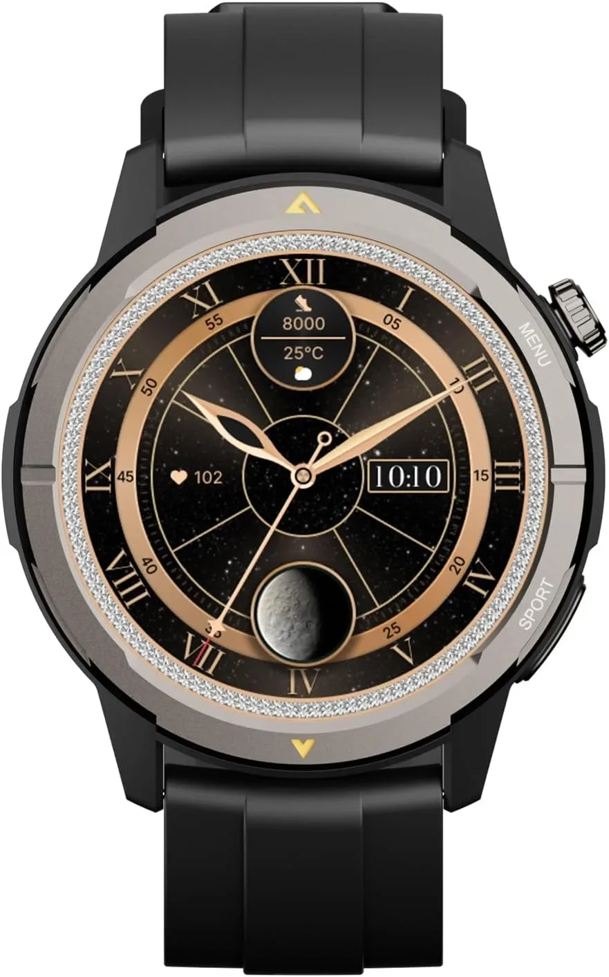 AGM Watch Legion смарт часовник с Bluetooth разговори и GPS (AMOLED 1.43")