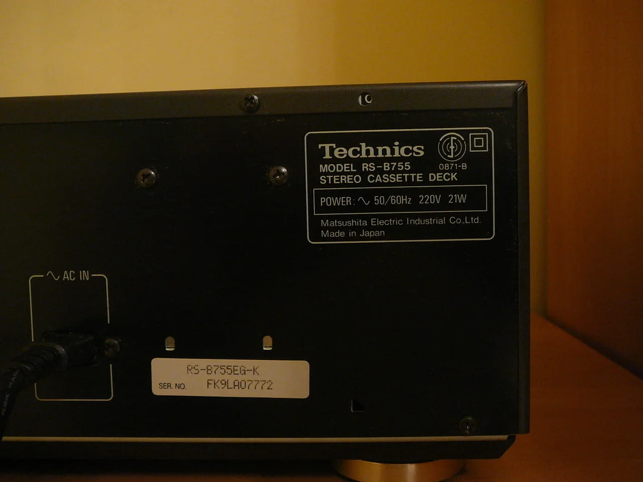 Technics rs-b755 — снимка 7