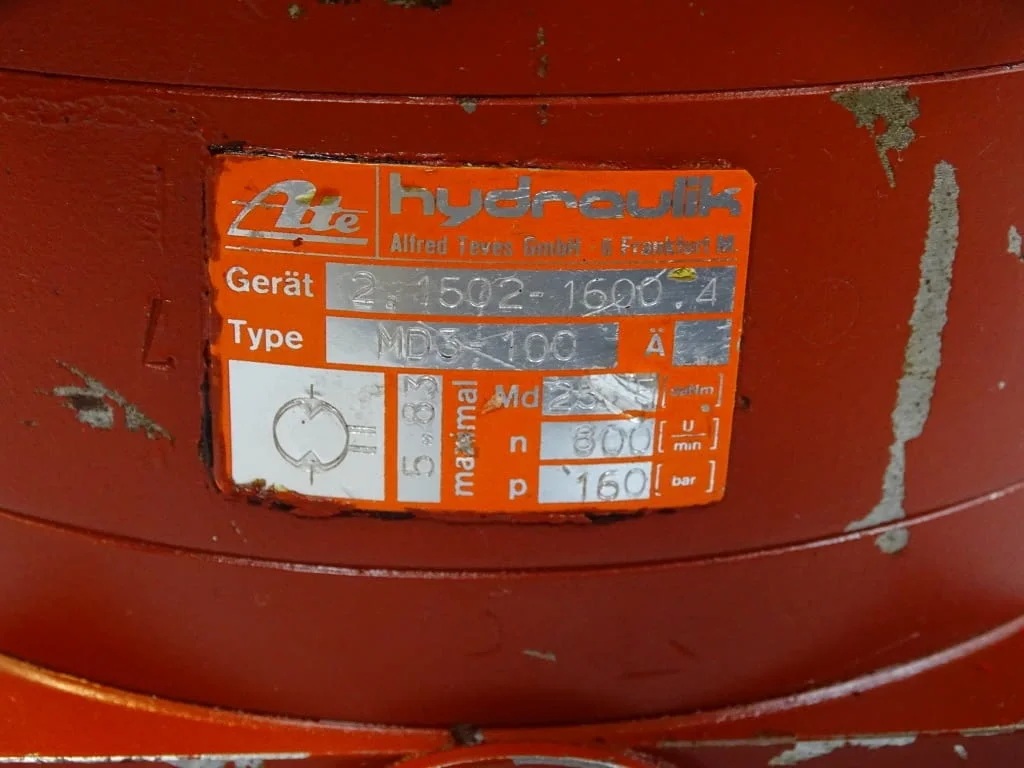 Хидравличен мотор ATE Hydraulik MD3-100 hydraulic motor — снимка 2