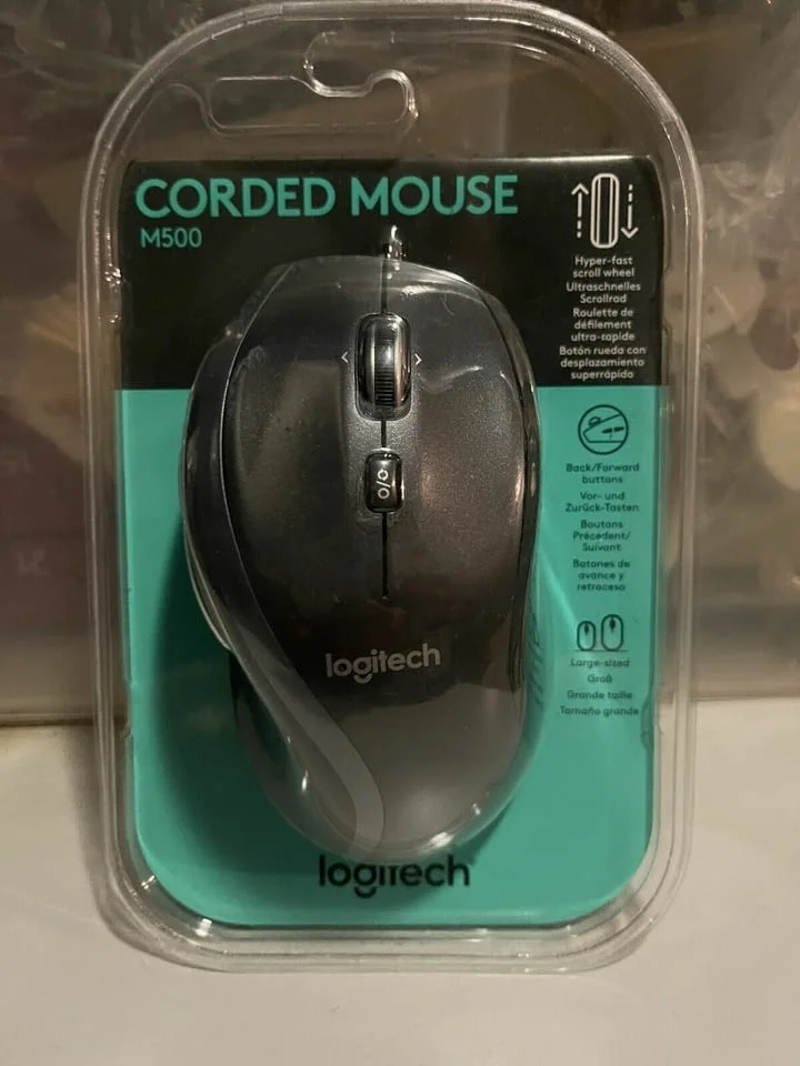 Logitech M500s Advanced Corded Maus — снимка 4