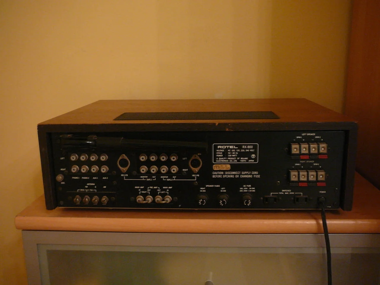 Rotel rx-800 — снимка 8