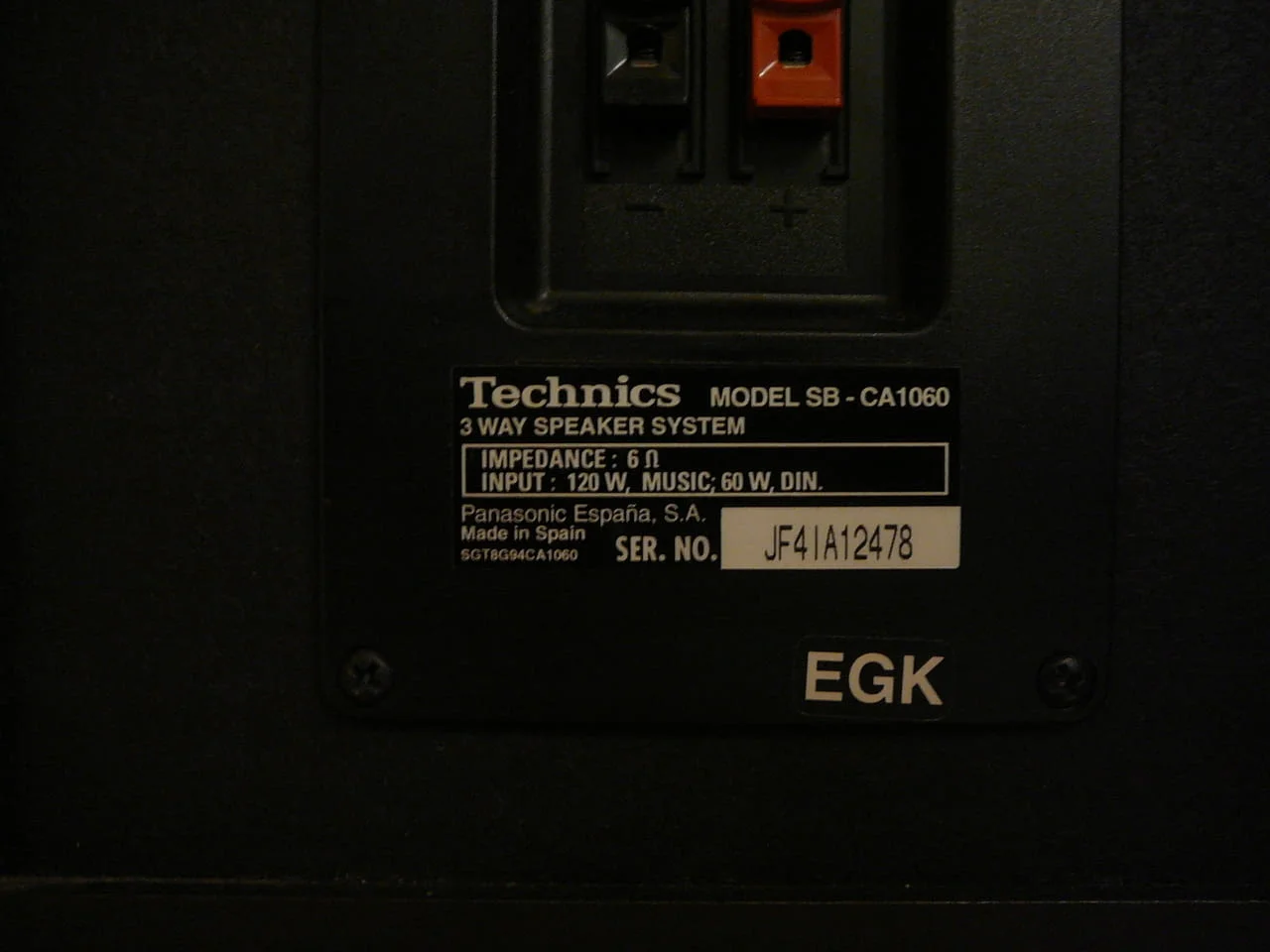 Technics sb-ca1060 — снимка 10
