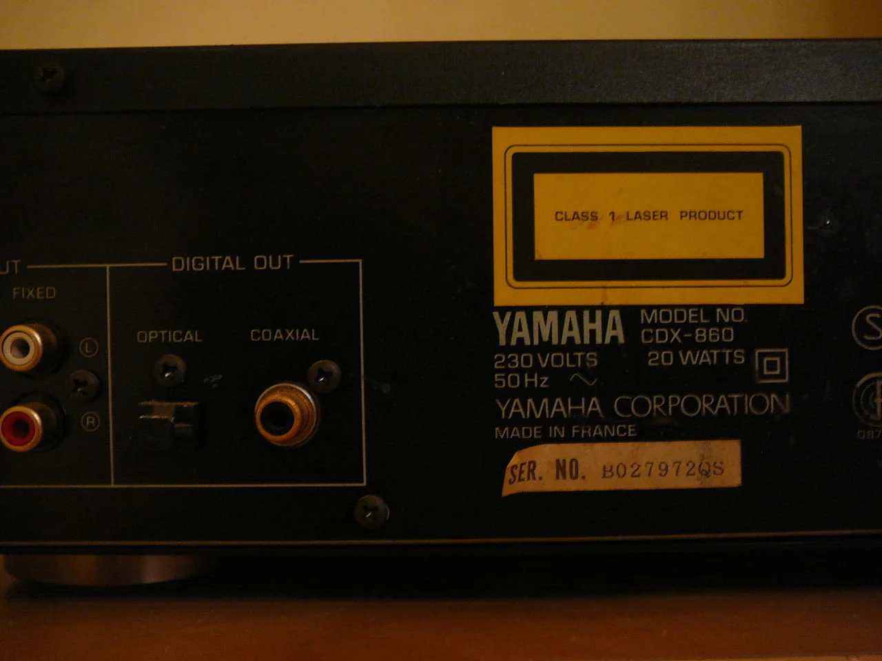Yamaha cdx-860 — снимка 10