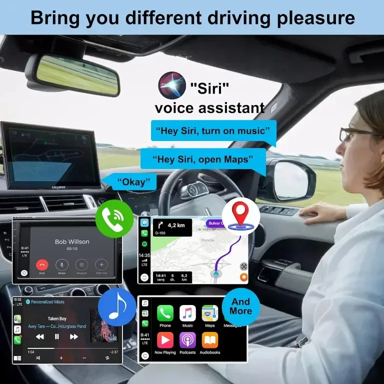 Безжичен адаптер за Carplay, стабилен бърз Mini Carplay безжичен адаптер, кабелен към безжичен — снимка 3