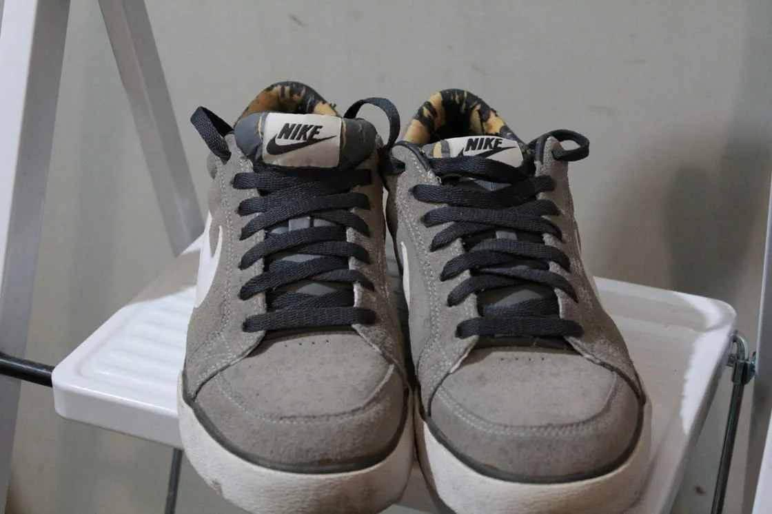 Оригинални маратонки Nike от естествен велур 41