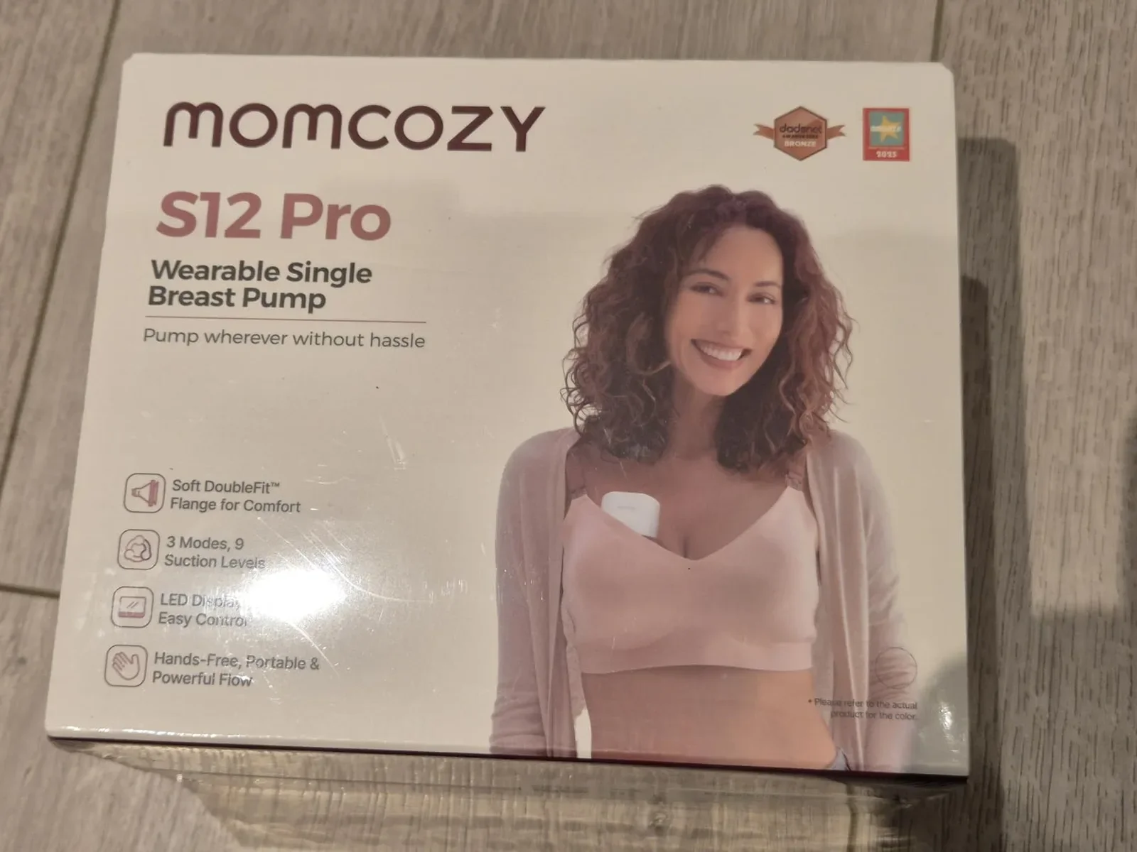 Momcozy S12 Pro преносима електрическа помпа за кърма – wearable, 1 брой, бяла — снимка 10