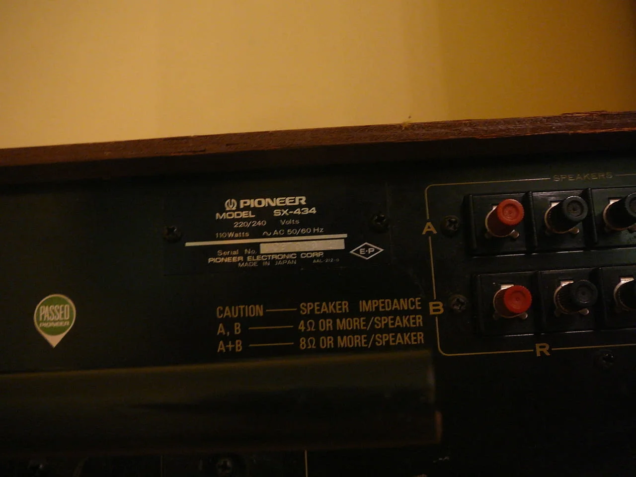 Pioneer sx-434 — снимка 8